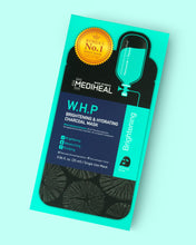 Load image into Gallery viewer, W.H.P Brightening & Hydrating Charcoal Sheet Mask